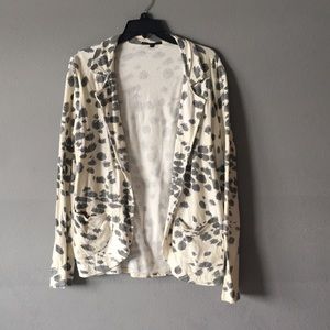 Urban outfitters cotton casual printed blazer